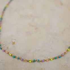 SHOKO Necklace Colourful Spikes Jewelry