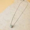 SHOKO Next Day Delivery Necklace Cube Mint