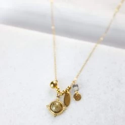 SHOKO Next Day Delivery Necklace Emma Grey