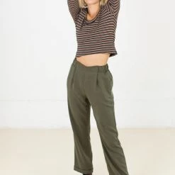 SHOKO Pants Lyon In Green.