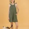 SHOKO Dresses Playsuit Alexis Khaki