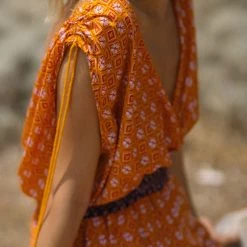 SHOKO Playsuit Carina Orange New In