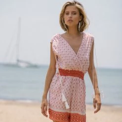 SHOKO Playsuit Carina White New In