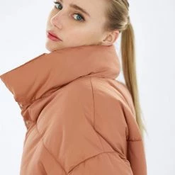 SHOKO Puffer Jacket Dusty Pink Cardigans & Jackets 7 SHOKO Puffer Jacket Dusty Pink Cardigans & Jackets