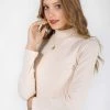 SHOKO Tops & T-Shirts Ribb Top Valencia Cream.