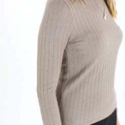 SHOKO Ribb Top Valencia Sandy Grey Hurry! 1 Left!