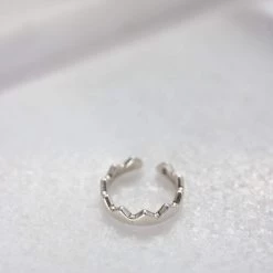 SHOKO Next Day Delivery Ring Crown Silver