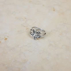 SHOKO Ring Daisy Silver Next Day Delivery