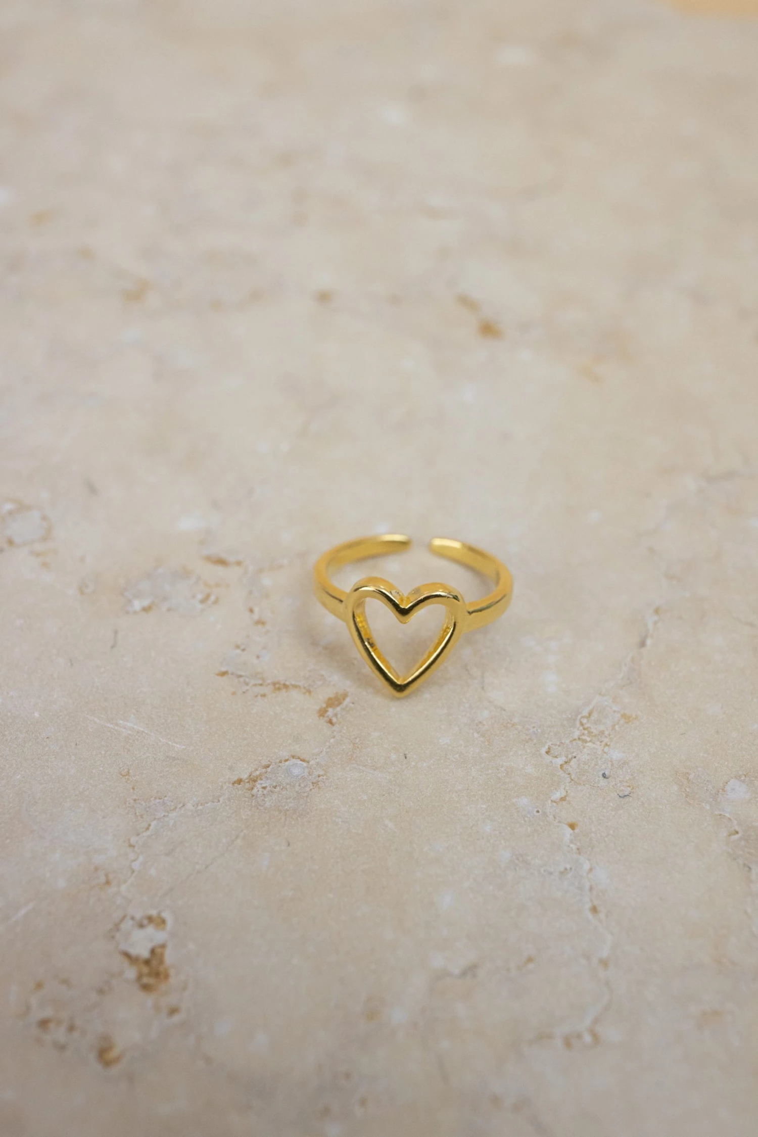 SHOKO Ring Heart Gold 1 SHOKO Ring Heart Gold