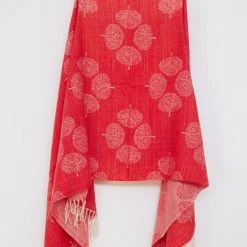 SHOKO Scarf Blossom Red