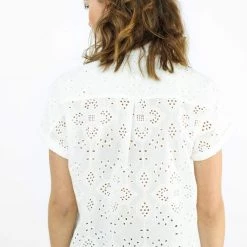 SHOKO Shirt Audrey White Lace. Tops & T-Shirts