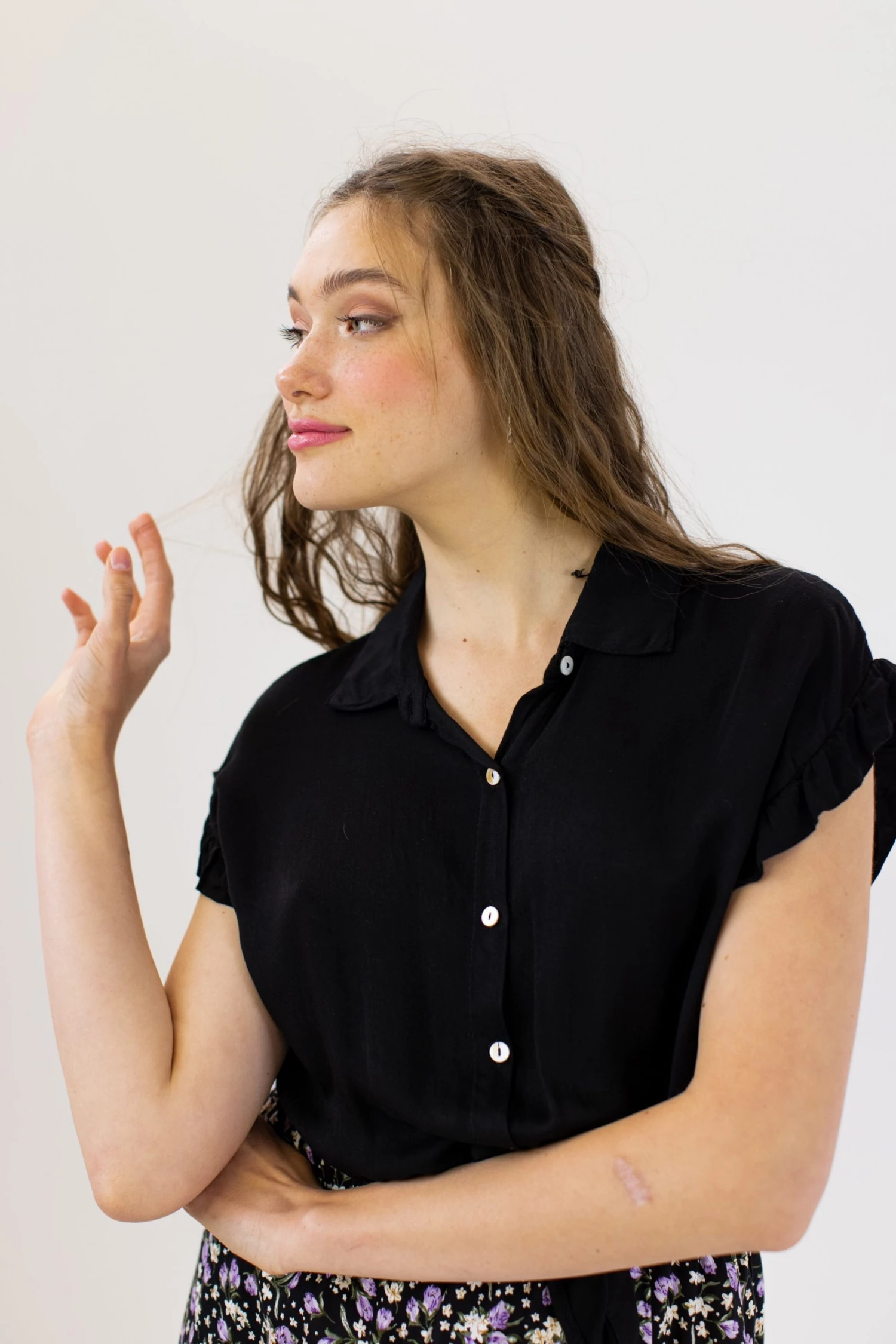 SHOKO Shirt Charlee Black 3 SHOKO Shirt Charlee Black