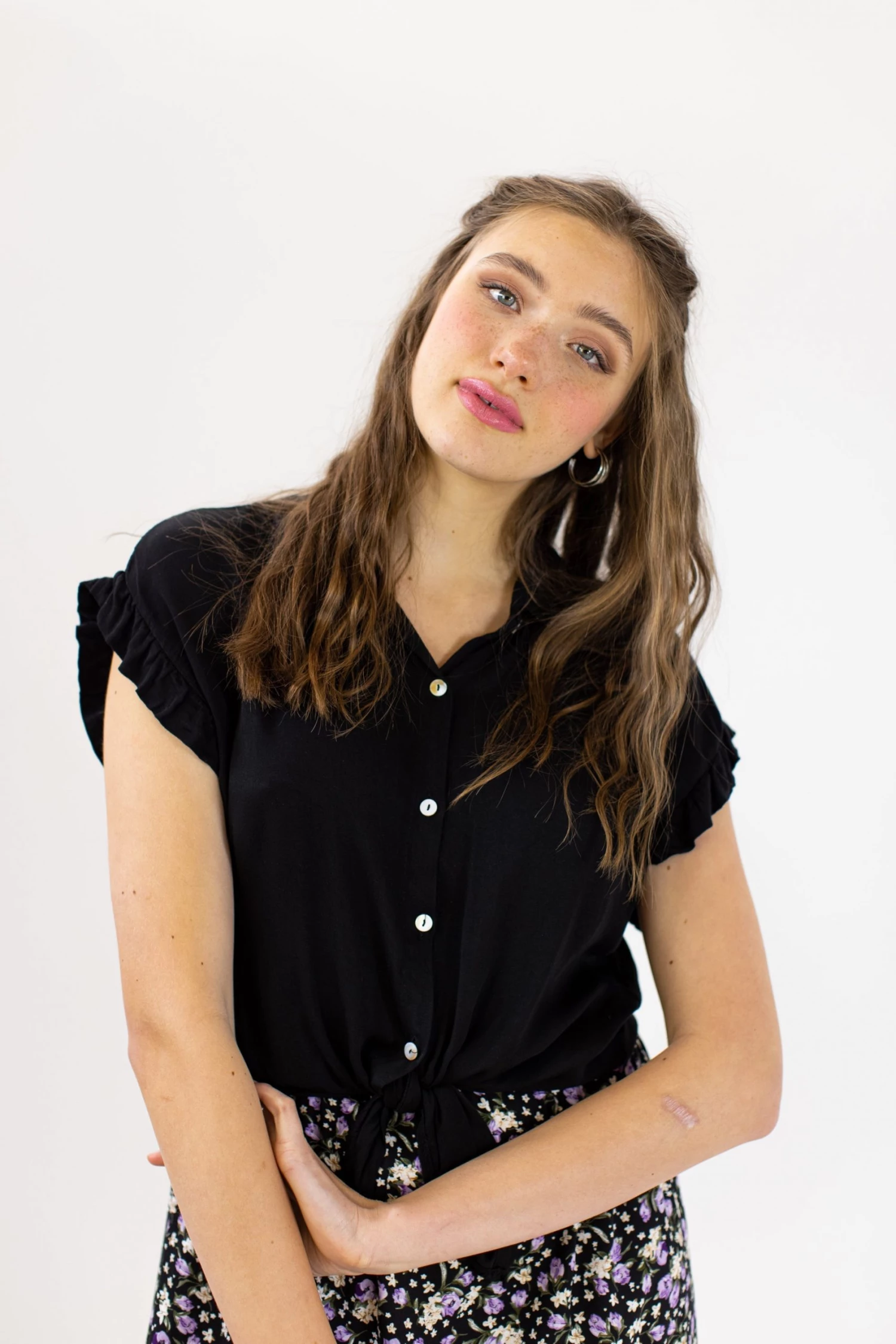 SHOKO Shirt Charlee Black 1 SHOKO Shirt Charlee Black