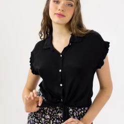 SHOKO Shirt Charlee Black 7 SHOKO Shirt Charlee Black