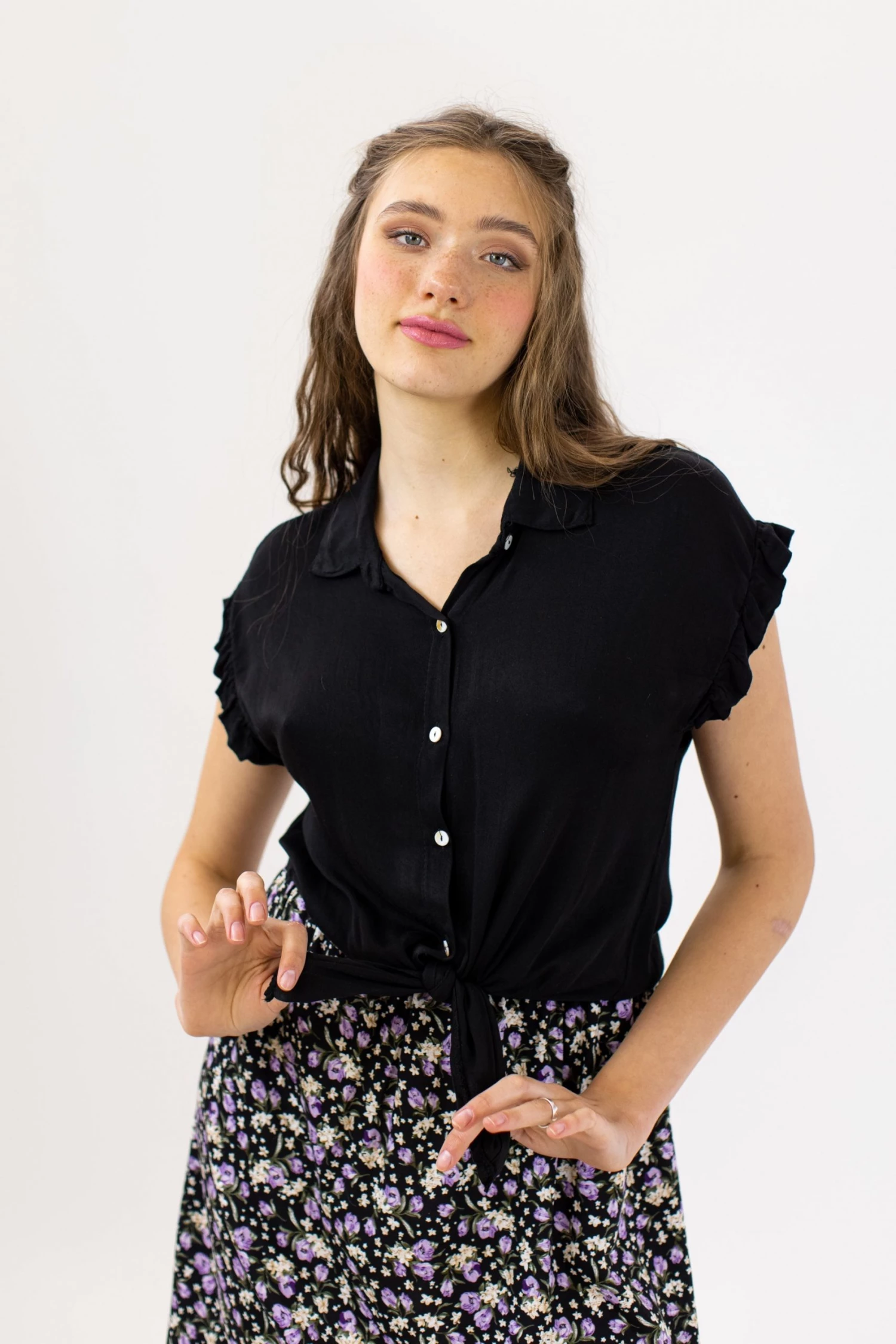 SHOKO Shirt Charlee Black 4 SHOKO Shirt Charlee Black