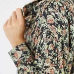 SHOKO Shirt Dress Stacy Black Floral. Dresses