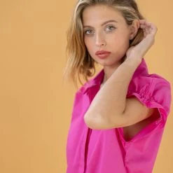 SHOKO Shirt Eleanor Fuchsia