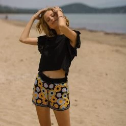 SHOKO New In Shorts Biba Black