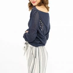 SHOKO Shorts Grace Blue Stripes.