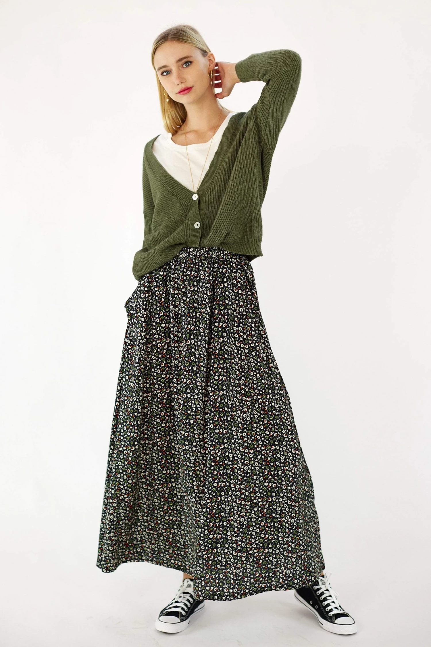 SHOKO Skirts & Bottoms Maxi Skirt Allegra Ivy. 3 SHOKO Skirts & Bottoms Maxi Skirt Allegra Ivy.