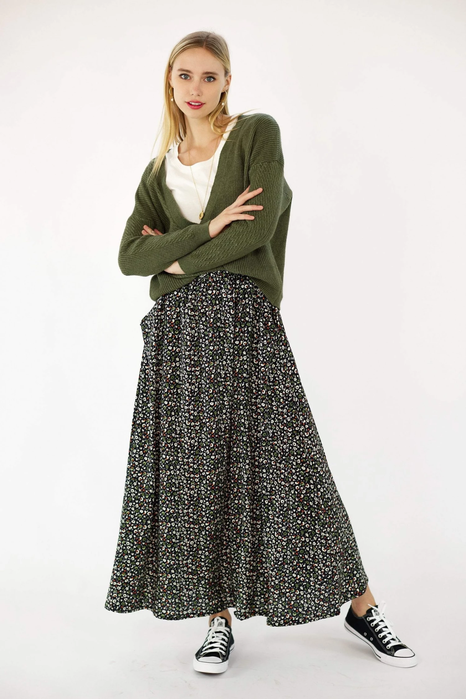 SHOKO Skirts & Bottoms Maxi Skirt Allegra Ivy. 1 SHOKO Skirts & Bottoms Maxi Skirt Allegra Ivy.