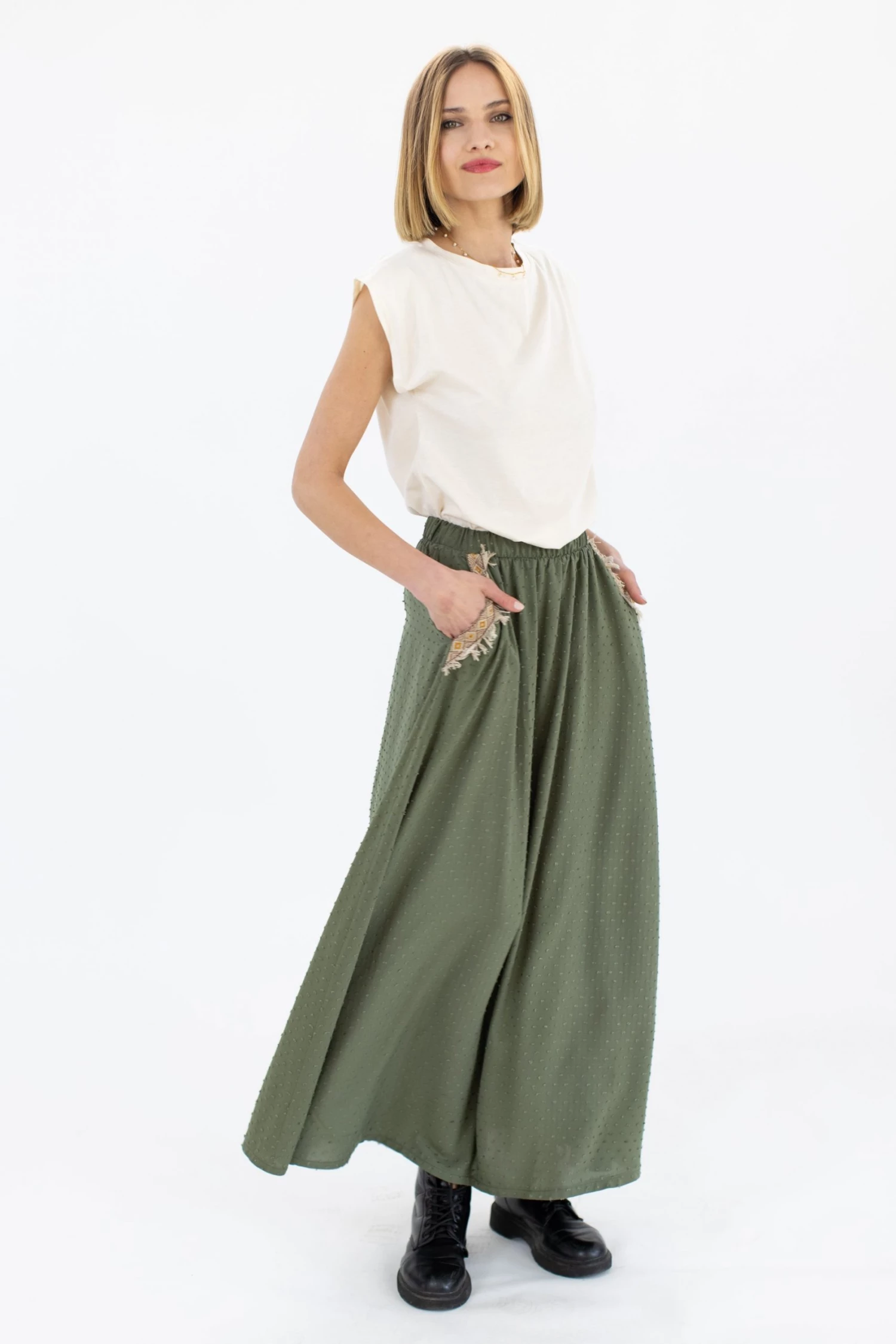SHOKO Skirt Allegra Olive. 4 SHOKO Skirt Allegra Olive.