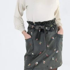 SHOKO Skirt Candice Grey Cord.