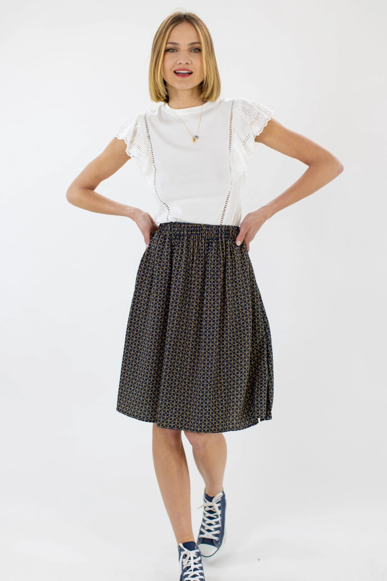 SHOKO Skirts & Bottoms Skirt Charlotte Dark Blue. 5 SHOKO Skirts & Bottoms Skirt Charlotte Dark Blue.