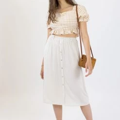 SHOKO Skirt Harper Sand New In