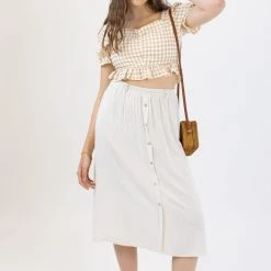 SHOKO Skirt Harper Sand New In