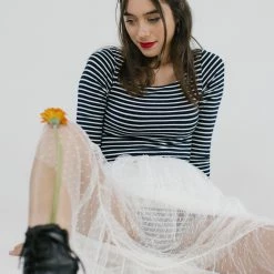 SHOKO Skirts & Bottoms Skirt Monique Cream By Jo 14 SHOKO Skirts & Bottoms Skirt Monique Cream By Jo