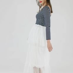 SHOKO Skirts & Bottoms Skirt Monique Cream By Jo