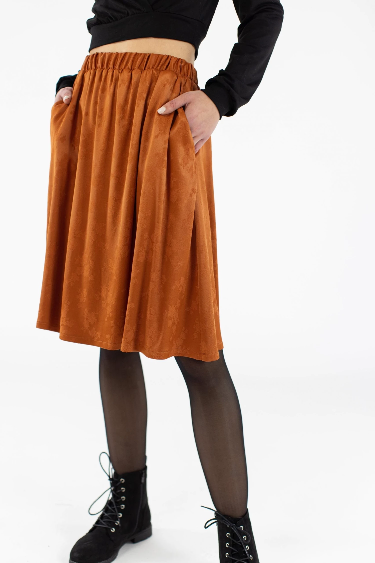 SHOKO Skirt Royale Terracotta. 1 SHOKO Skirt Royale Terracotta.