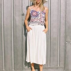 SHOKO Skirts & Bottoms Skirt Serena Cream.