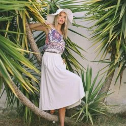 SHOKO Skirts & Bottoms Skirt Serena Cream.