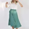 SHOKO Skirts & Bottoms Skirt Serena Teal.