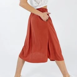 SHOKO Skirt Serena Terracotta. Skirts & Bottoms