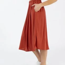SHOKO Skirt Serena Terracotta. Skirts & Bottoms