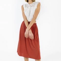SHOKO Skirt Serena Terracotta. Skirts & Bottoms