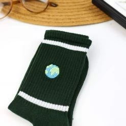 SHOKO Next Day Delivery Socks Green World