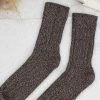 SHOKO Socks Happy Feet Brown