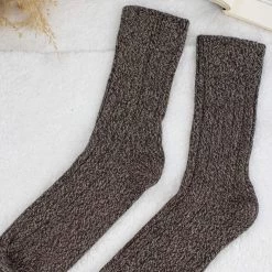 SHOKO Socks Happy Feet Brown