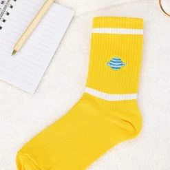 SHOKO Socks Planet Blue