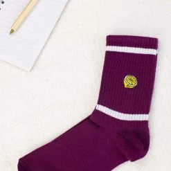 SHOKO Socks Purple Lemon Next Day Delivery