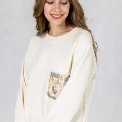 SHOKO Sweaters & Hoodies Sweater Alison Cream.