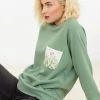 SHOKO Sweater Alison In Green.