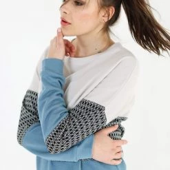 SHOKO Sweaters & Hoodies Sweater Mia Beige Diamond.