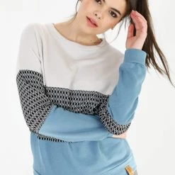 SHOKO Sweaters & Hoodies Sweater Mia Beige Diamond.