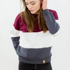 SHOKO Sweater Mia Dark Red.