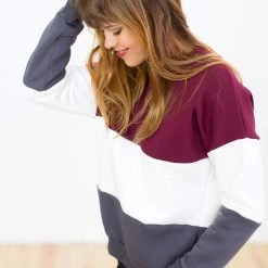 SHOKO Sweater Mia Dark Red.